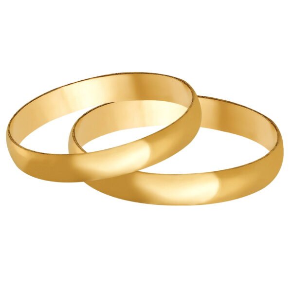 Aliança de Casamento Abaulada - Image 2