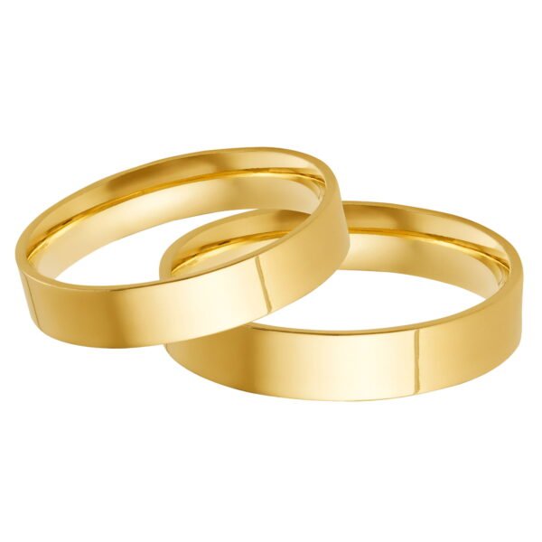 Aliança de Casamento Reta - Image 2