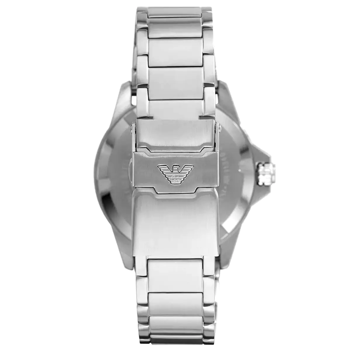 Emporio armani watch clearance mens silver