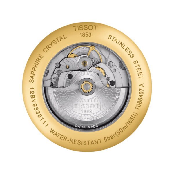 Relógio Tissot Masculino – T-Classic Luxury Powermatic 80 - Image 3