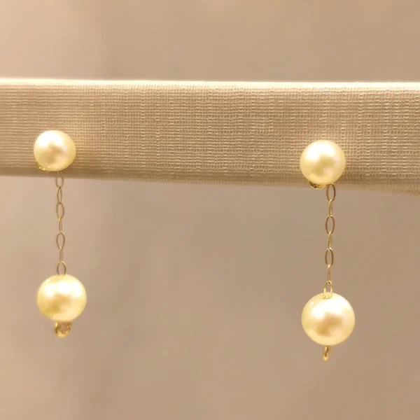 Brinco Pérola Pendulo - Image 3