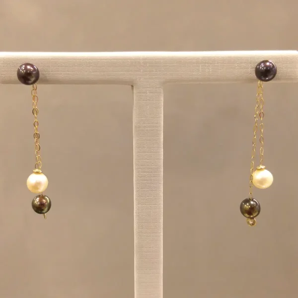 Brinco Pérola Pendulo - Image 5