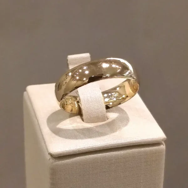 Par de Alianças de Casamento Tradicional Abaulada Confort - Image 2