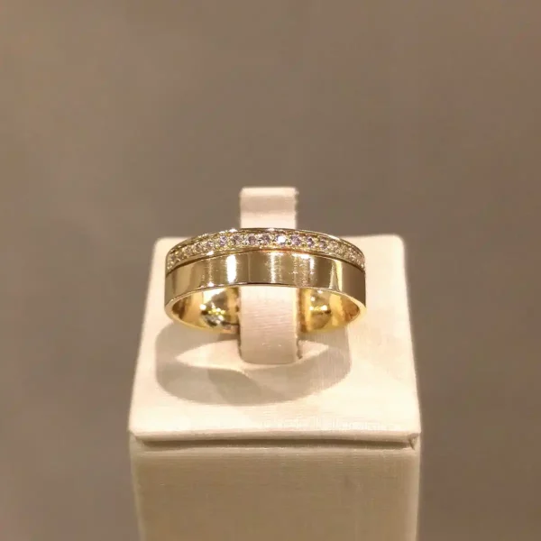 Par de Alianças de Casamento 20 Brilhantes - Image 7