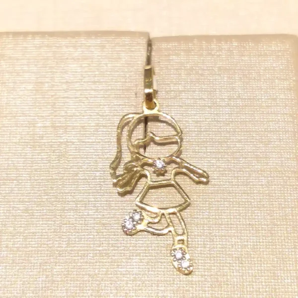 Pingente Infantil Menina