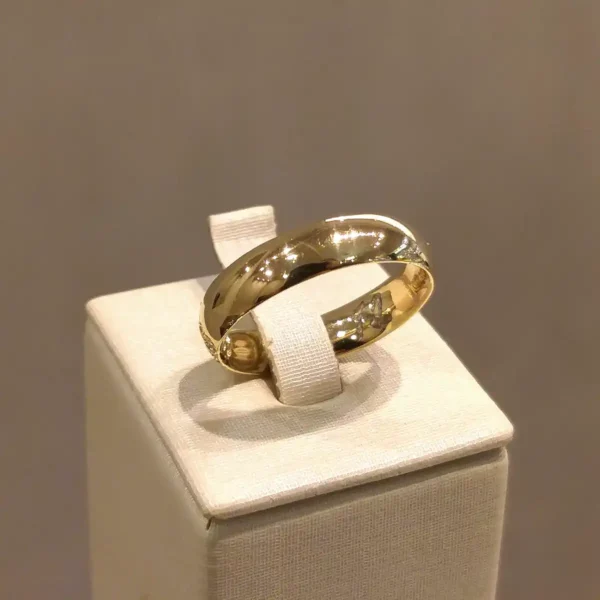 Par de Alianças de Casamento 8 Brilhantes - Image 6