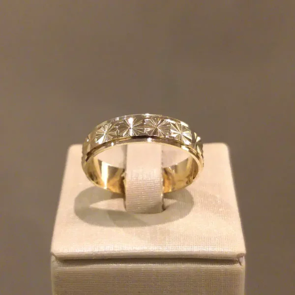 Par de Alianças de Casamento Trabalhada - Image 4