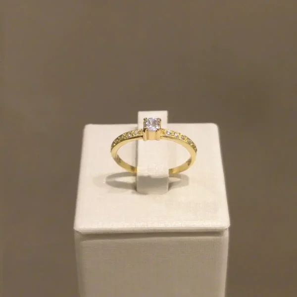 Anel Solitário Zirconia - Image 2