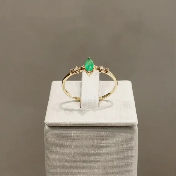 Anel Jade e Brilhantes - Image 4